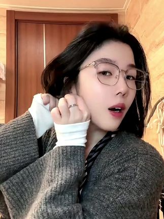 银耳饰 大圈圈耳环高级感气质百搭素圈耳圈2025新款爆款圆圈款