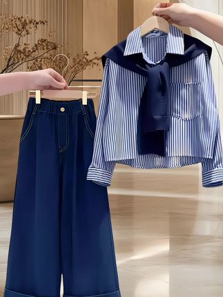 #春秋穿搭 #女童套装 #女童套装秋装 #高品质童装 #韩系穿搭