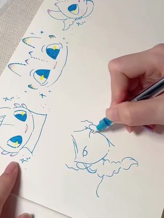 #零基础学画画 #绘画教程 #简笔画教程 #手绘过程 #画画