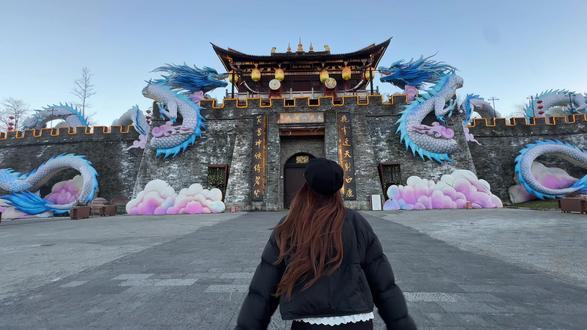 单人40的门票可以玩3天!大理天龙八部武侠影城春节这么多表演也太值了!#大理 #旅行攻略 #春节去哪玩 #影城 #大理古城