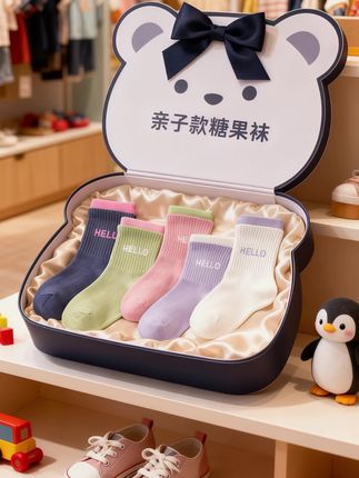 亲子款韩版糖果袜 #哎呦喂你袜子真好看 #袜子控 #潮袜推荐 #纯棉袜 #舒适又好看 @抖加🔥上热门🔥dou+🔥热点宝 @抖音小助手
