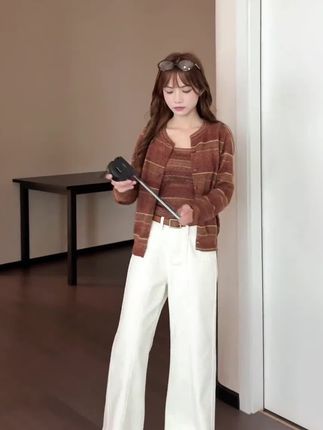 一裤多搭!!#牛仔裤#牛仔裤穿搭#穿搭不重样#百搭又好看#小个子!!