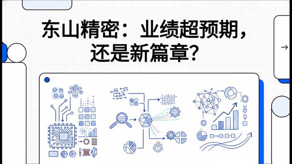 东山精密:业绩超预期,还是新篇章? #东山精密 #研报 #研报干货 该研究报告分析了东山精密的财务现状与未来估值,重点在于其从传统业务向AI光学领域转型的增长潜力。尽管公司在2025年第四季度的营收与利润因LED资产减值等因素未能达到预期,但分析师认为市场已将焦点转向2026年第一季度的光学业务交付及更长期的盈利前景。通过分部估值法(SOTP),该报告详细测算了原始业务、光模块、光学芯片以及AI-PCB等板块的价值,最终设定了148.0元的人民币目标价。总体而言,这份材料旨在通过对不同业务板块市盈率(P/E)的差异化分析,向投资者展示公司在人工智能驱动下的重估逻辑与上涨空间。