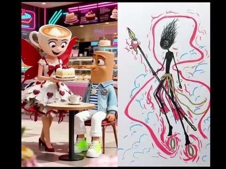 看动漫学画画#动画动漫 #动画 #山海经 #简笔画