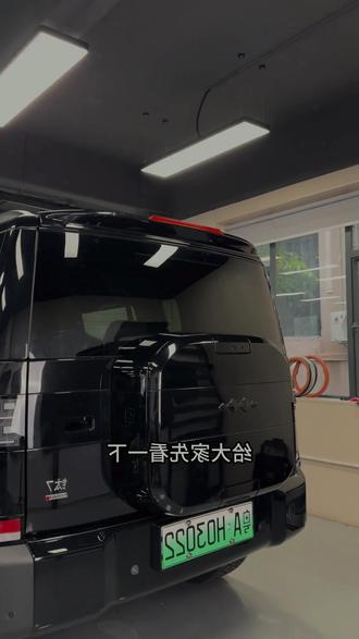 新款尾翼试试 #钛7 #钛7改装#万能的抖音 #助手抖音 #尾翼