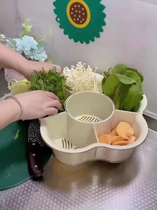 #非常方便实用 #舌尖上的味道 #火锅旋转沥水篮 #火锅旋转拼盘 #火锅 @DOU+上热门 @DOU+小助手