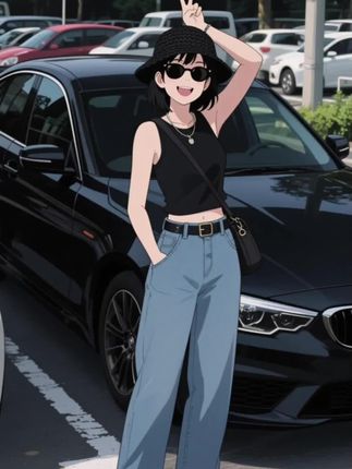 #显高显瘦显腿长 #梨形身材穿搭 #百搭神裤 #高级感穿搭 #遮肉显瘦