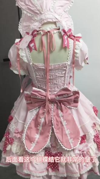 @👉攻略教程👈👈 ——纯享版拆箱用29块拿下蝴蝶结小兔联名款裙子#花与珍珠匣#lolita#lolita裙子开箱