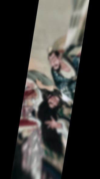 日本人画的关羽刮骨疗毒究竟有多离谱…… #艺术 #漫画