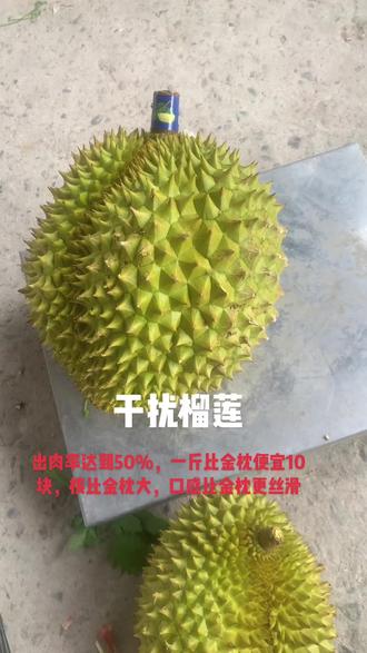 #干扰榴莲 干扰也分AB果,A果出肉率也挺高,50%的出肉率,价格合适#切个果果水果连锁店 #淮北同城水果