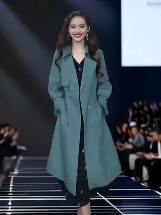 #中长款风衣外套 #高级感穿搭 #女神穿搭 #显瘦穿搭 #引领时尚潮流