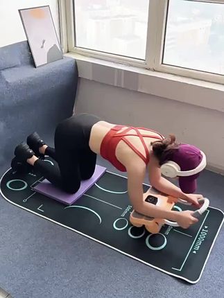 2025新款六轮健腹轮扫码智能计数自动高回弹练肚子腹肌卷腹器新手#健身 #锻炼 #腹肌 #马甲线 #腹部训练