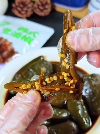#腌制泡菜 辣椒风味腌制泡菜口味酸甜辣特色