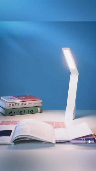 台灯 得力LED台灯学习专用学生护眼宿舍插充电两用儿童书桌阅读床头灯#插充电两用 #儿童台灯 #护眼装备 #台灯款式 #书桌台灯