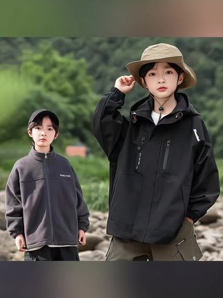 #户外穿搭 #高品质童装 #潮酷穿搭 #潮男小孩服装