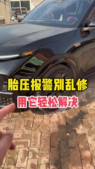 胎压报警别乱修#每天一个用车知识 #汽车知识