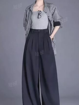 #今年穿搭 #时尚阔腿裤#秋季上新