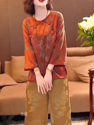 #复古风套装女 #时尚百搭显瘦爆款 #秋季新款穿搭 #秋季新款