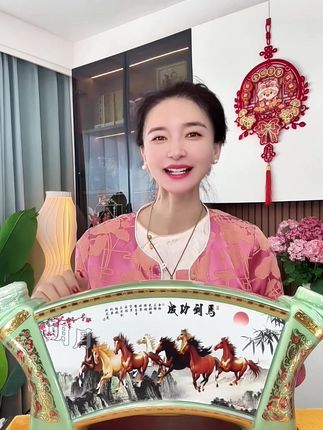 杏花村鸿运当头画卷收藏酒 景德镇高端陶瓷和杏花村美酒联合打造的经典美酒,1500毫升3斤酒,53度的黄金度数,送人送礼收藏摆柜太合适了!#白酒#杏花村 #好喝不贵#清香型白酒#好酒推荐
