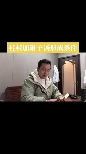 桂枝加附子汤形成条件。