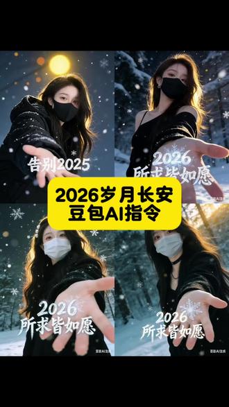2026岁月长安豆包AI写真指令来了
#2026岁月长安#告别2025 #你好2026 #豆包ai #豆包P图已经nextlevel了