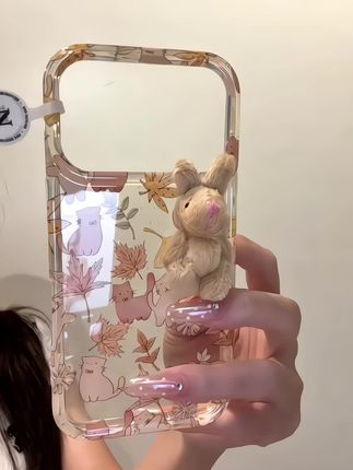 早秋复古毛绒小兔兔👜17pro大视窗超治愈吖~#手机壳 #个性手机壳 #ins风手机壳#可爱到爆炸💥 #仙女必备