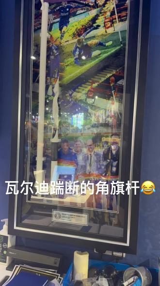 瓦尔迪踹断角旗杆#瓦尔迪 #莱斯特城 #角旗杆