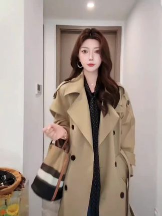 #大衣#风衣外套#时尚穿搭#穿出自己的风格 #谁穿谁好看