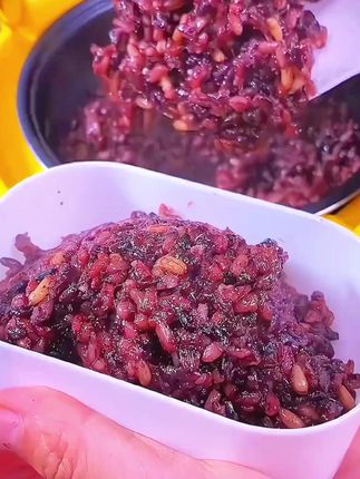七色糙米饭 以后想吃糙米饭不用提前浸泡,想我这样做出来又香又软糯,营养美味全家都爱吃#七色糙米 #糙米饭 #低卡低脂餐