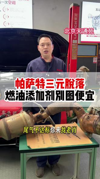 #大众报P0420故障码,分析三元问题,拆解后确实三元损坏,一定要注意燃油品质和添加剂。#汽车尾气专业治理#汽车维修保养@北京百辰老牛养车