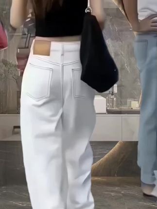 #休闲牛仔裤