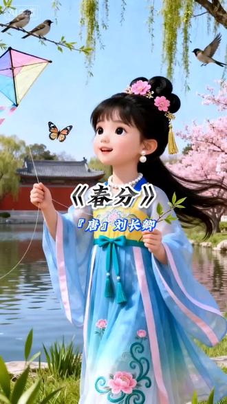 每天三分钟,听读古诗词吟诵,国学经典传统文化,和孩子们一起享受诗词韵律之美好
古诗《春分》唐朝诗人,刘长卿#和抖音一起学古诗 #萌趣唐诗 #幼儿古诗 @抖音创作小助手 @创作灵感小助手
