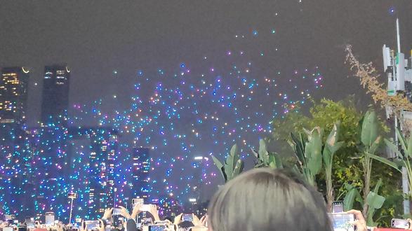 中国重庆2026跨年无人机灯光秀全记录