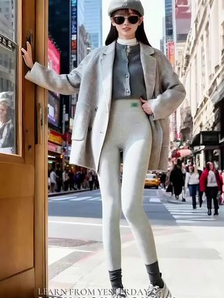 #女装穿搭 #保暖穿搭 #秋冬穿搭 #穿出高级感 #樱花绒打底裤