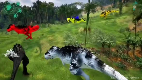 江湖团攻下53名。#龙岛异兽#阿乐大王