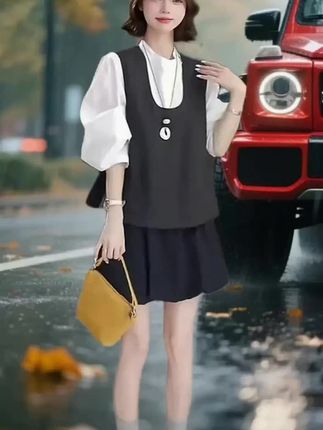 #女装穿搭 #减龄气质 #穿搭分享 #春秋穿搭 #气质仙女裙穿搭