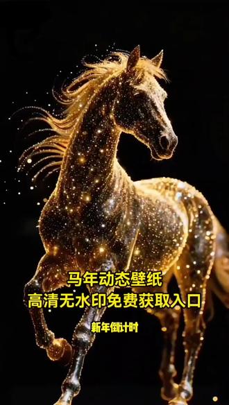 新年倒计时,高清无水印的马年动态壁纸,手机壁纸谁还没有,设置入口在这里。#剪映#壁纸#动态壁纸#手机壁纸#马年动态壁纸