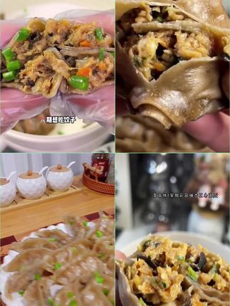 挖到一款好吃的魔芋燕麦鸡肉水饺!皮薄陷多,鲜香美味,好吃又营养,,一口一个好吃没负担#好吃到停不下来#饺子#仙女都在吃什么