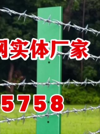 刺绳铁蒺藜,防护围栏网#三农 #刺绳 #围栏网 #防护网