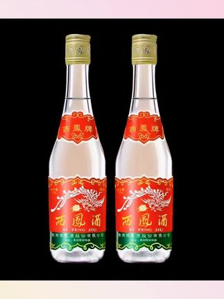 西凤 375ml*2瓶 西凤酒凤香型45度七两半白酒#西凤酒 #凤香型白酒 #白酒推荐 #口粮酒 #口粮酒推荐