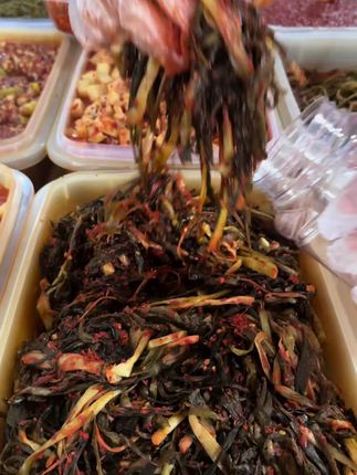 云南新平韭菜腌菜