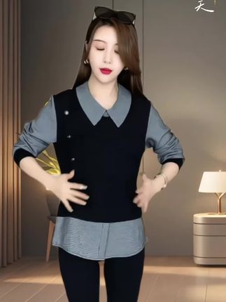 #女装#洋气小衫 #秋季穿搭 #时尚女装 #谁穿谁美