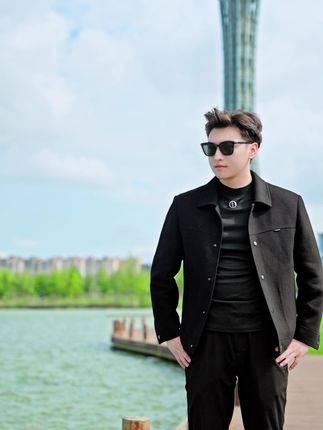 柔软不扎,温暖不闷,秋冬穿搭少不了#羊毛夹克#商务男装 #高端羊毛 #高质量男装 #反季热销