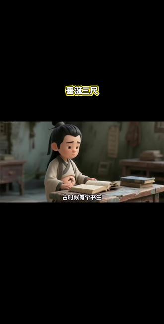 垂涎三尺 垂涎三尺,字面意思是流下的口水有三尺长。形容看到好东西时极度贪馋的样子。#国学启蒙 #儿童启蒙教育 #成语故事