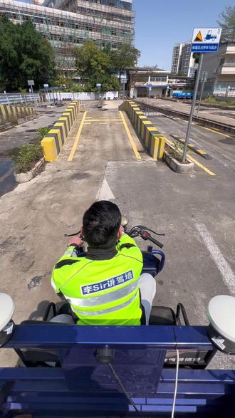 三轮摩托车科二考试流程分享