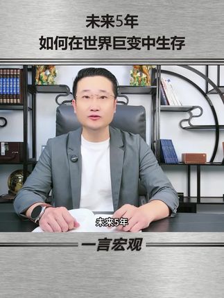 未来5年,如何在世界巨变中生存?#经济 #财经