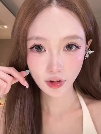 这个美瞳舒适度我真的爱了颜色也巨美#可糖美瞳#学生党美瞳推荐 #三明治工艺的美瞳 #美瞳推荐