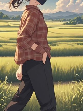 #爆款小个子磨毛加厚撞色格子衬衫外套女2025春装装新款显瘦穿上衣