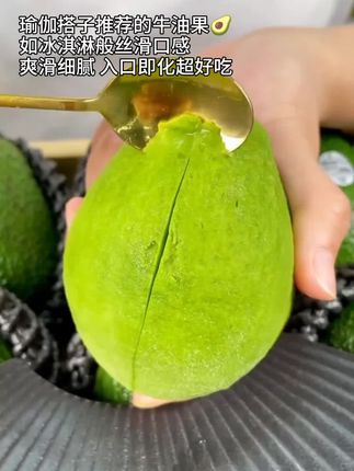 瑜伽搭子推荐的牛油果,口感细腻丝滑,一口下去如同冰淇淋般丝滑,果肉绵密,入口即化。#牛油果 #牛油果的最佳吃法 #优质水果 #高端水果 #牛油果奶昔