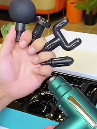 迷你筋膜枪小型筋膜枪肌肉按摩器多功能男女生解压玩具解压改装头#按摩放松 #放松肌肉